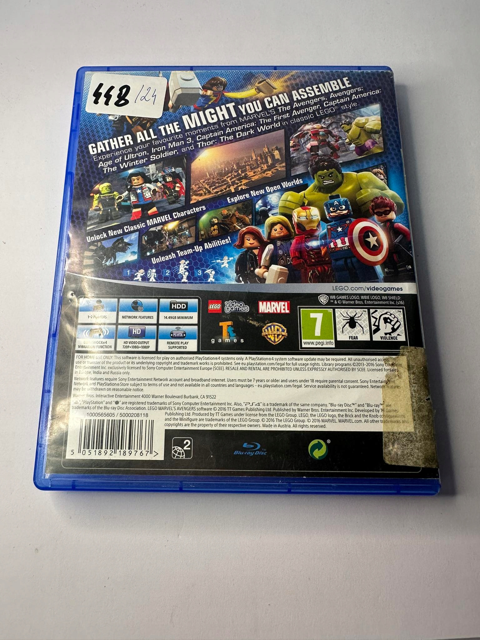 LEGO Marvel Avengers Sony PlayStation 4 (PS4) Wydawca Traveller’s Tales / TT Games