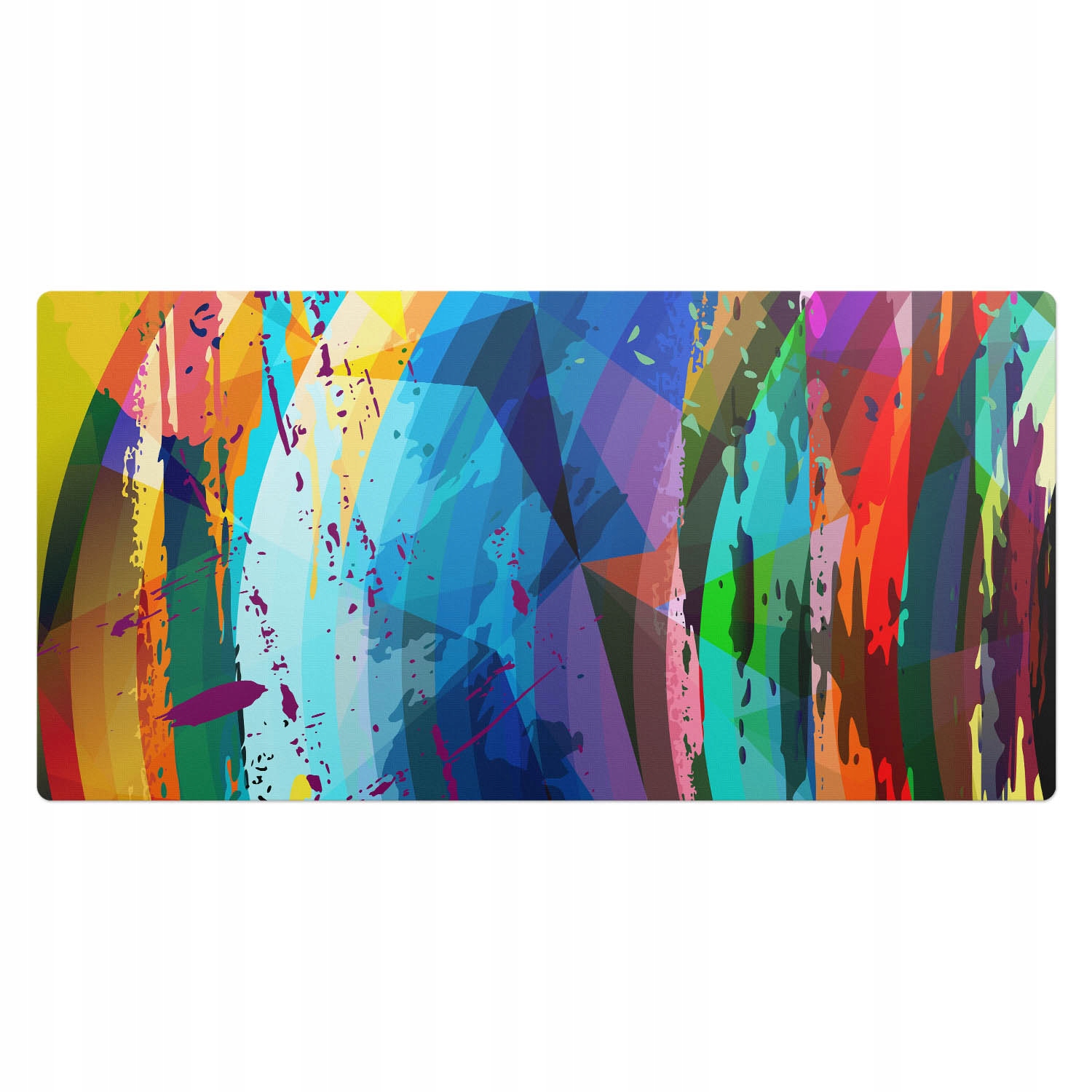 Designerska podkładka ochronna pod laptopa Abstrakcyjna mozaika 100x50 cm