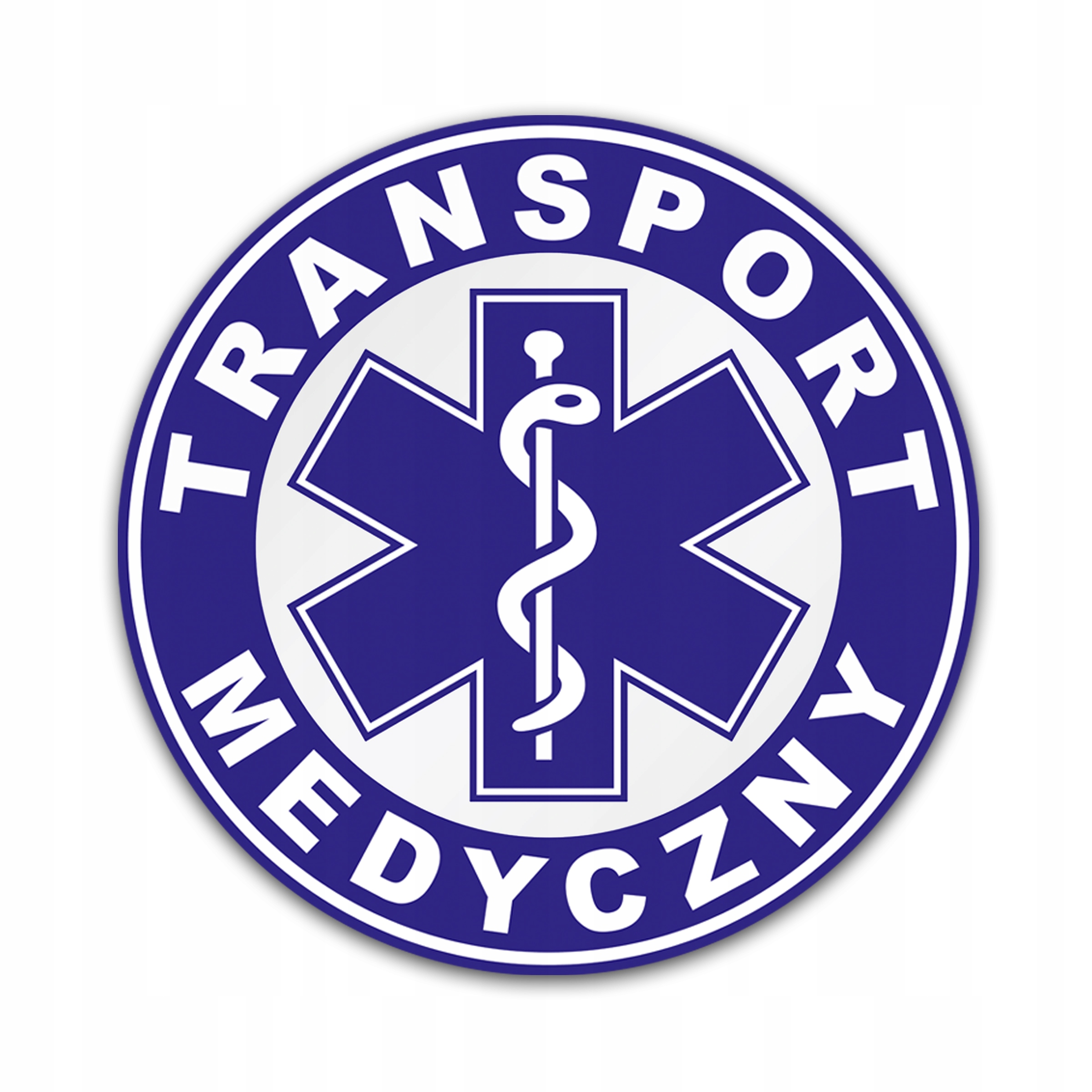 

Nalepka Odblaskowa transport medyczny Emblemat
