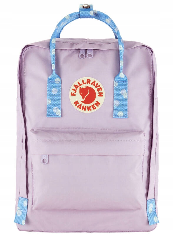 Originální batoh Fjallraven Kanken pastelový lavender konfetový vzor
