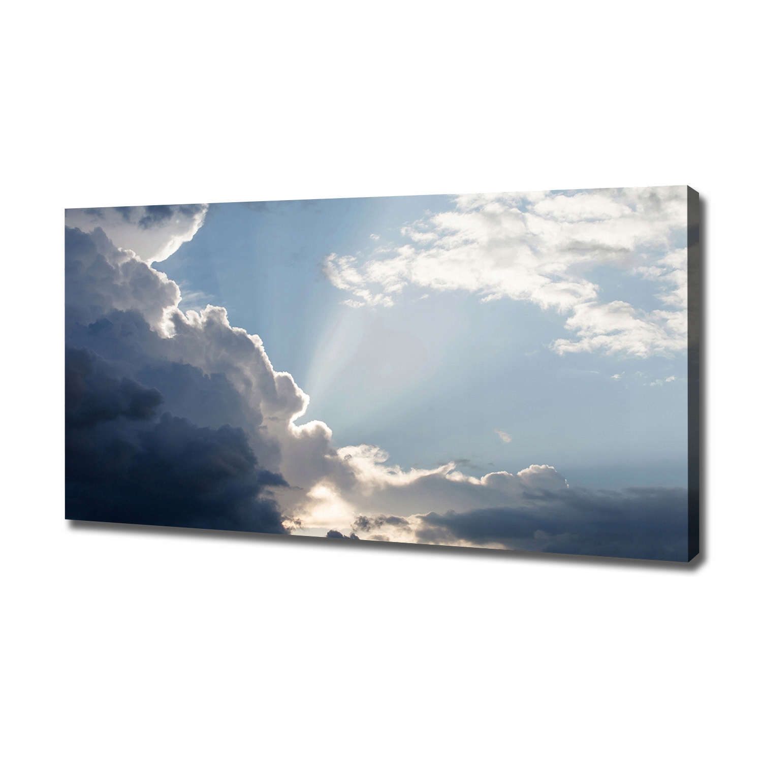 

Foto obraz na płótnie Chmury na niebie 120x60 cm