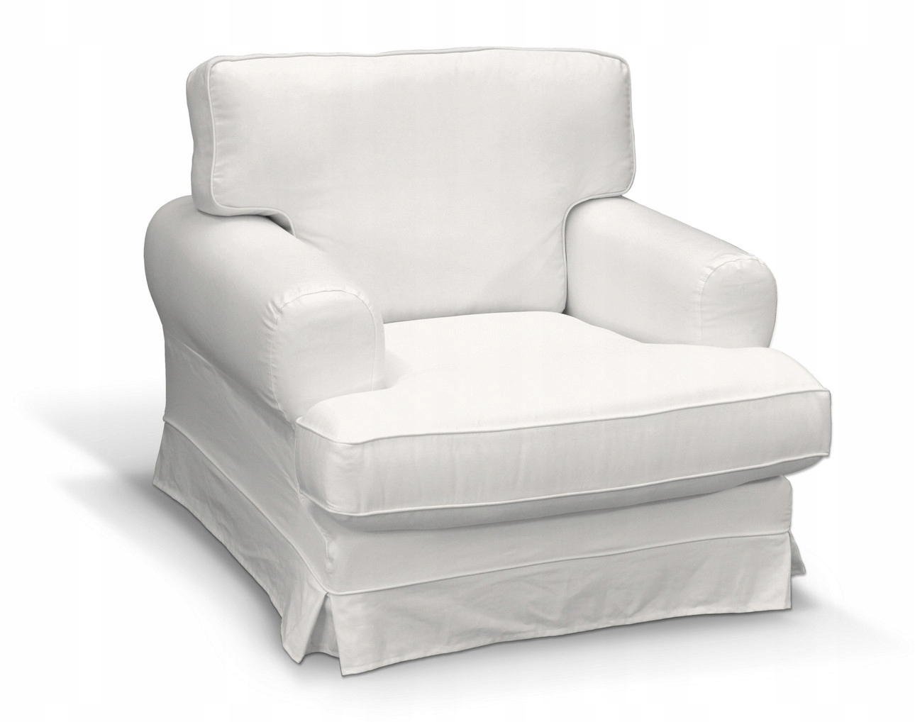 Dekoria Poťah na kreslo Ekeskog Ikea biely