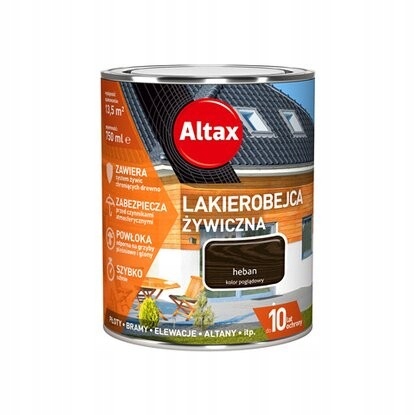 

Altax Lakierobejca Żywiczna 0,75l Heban