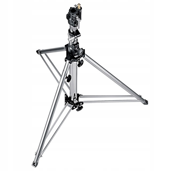 Stativ Follow Spot ocelový, chromovaný