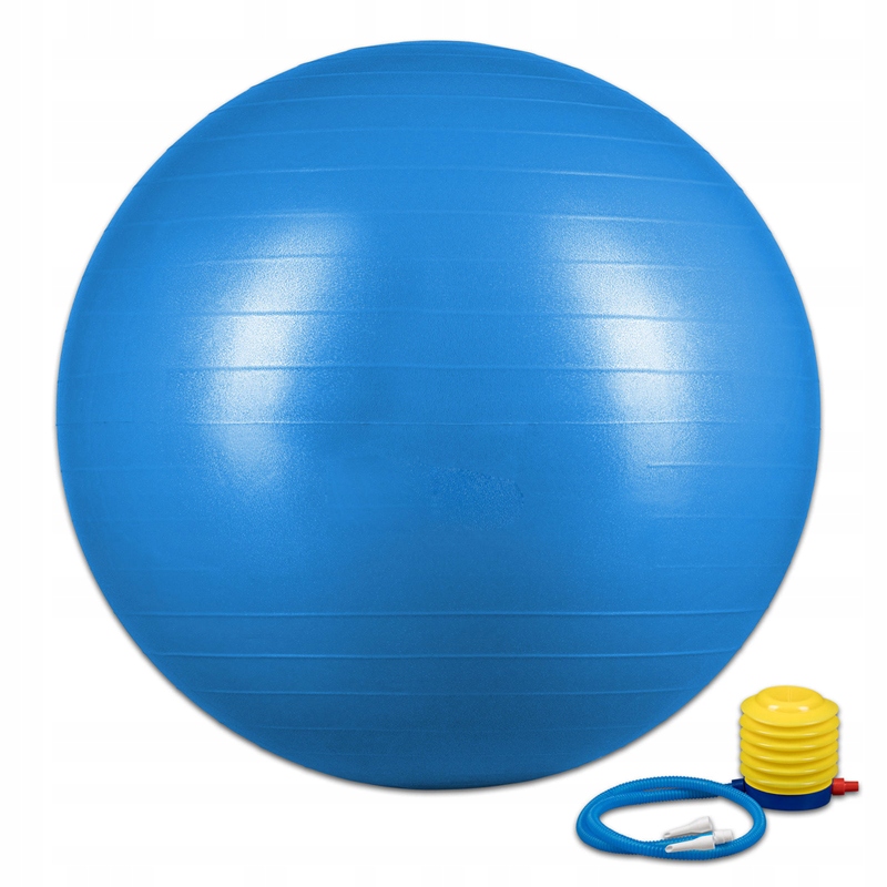 PIŁKA GIMNASTYCZNA FITNESS 75 REHABILITACYJNA POMP