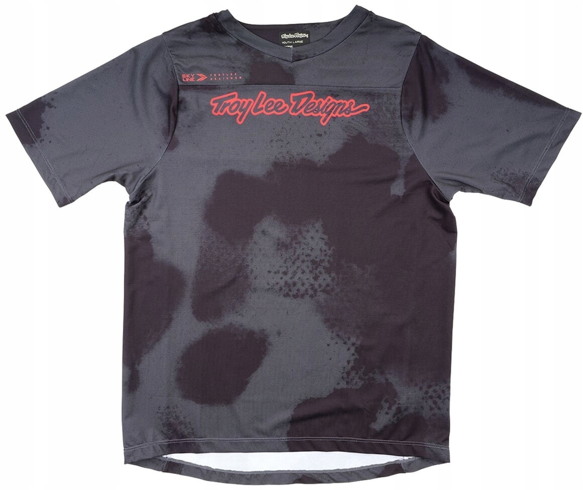Koszulka Junior Troy Lee Designs Youth Skyline Ss Jersey Flared Carbon r. L