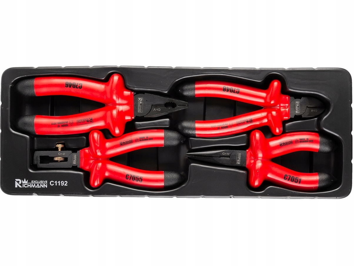 Картридж изолированные плоскогубцы 1000V 4 El RICHMANN C1192