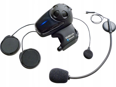 Sena Motocyklový interkom Smh10 Bluetooth 3.0 až 900M s univerzálnym setom