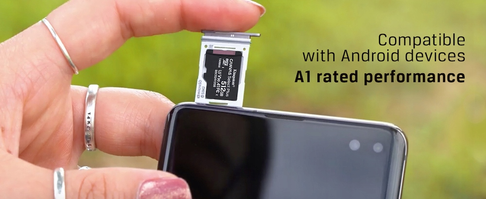 Kingston Micro SDXC 128GB Canvas Select Plus 100 MB/s Micro SD Waga produktu z opakowaniem jednostkowym 0.011 kg