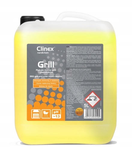 

Clinex Grill - płyn do mycia grilli piekarników 5L
