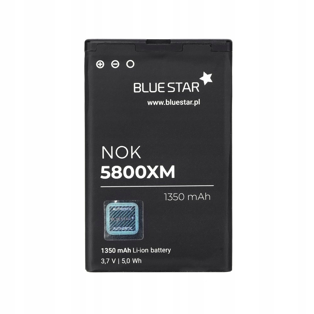 

Bateria do Nokia 5800 XM/C3-00/N900/ 1350 mAh Li
