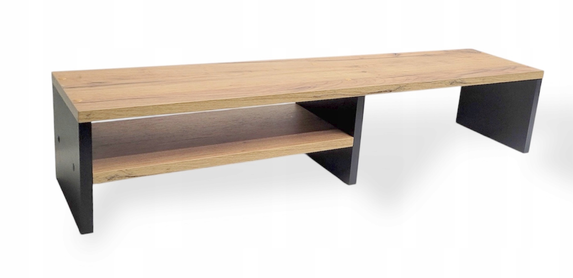 Podstawka półka pod monitor drewniana