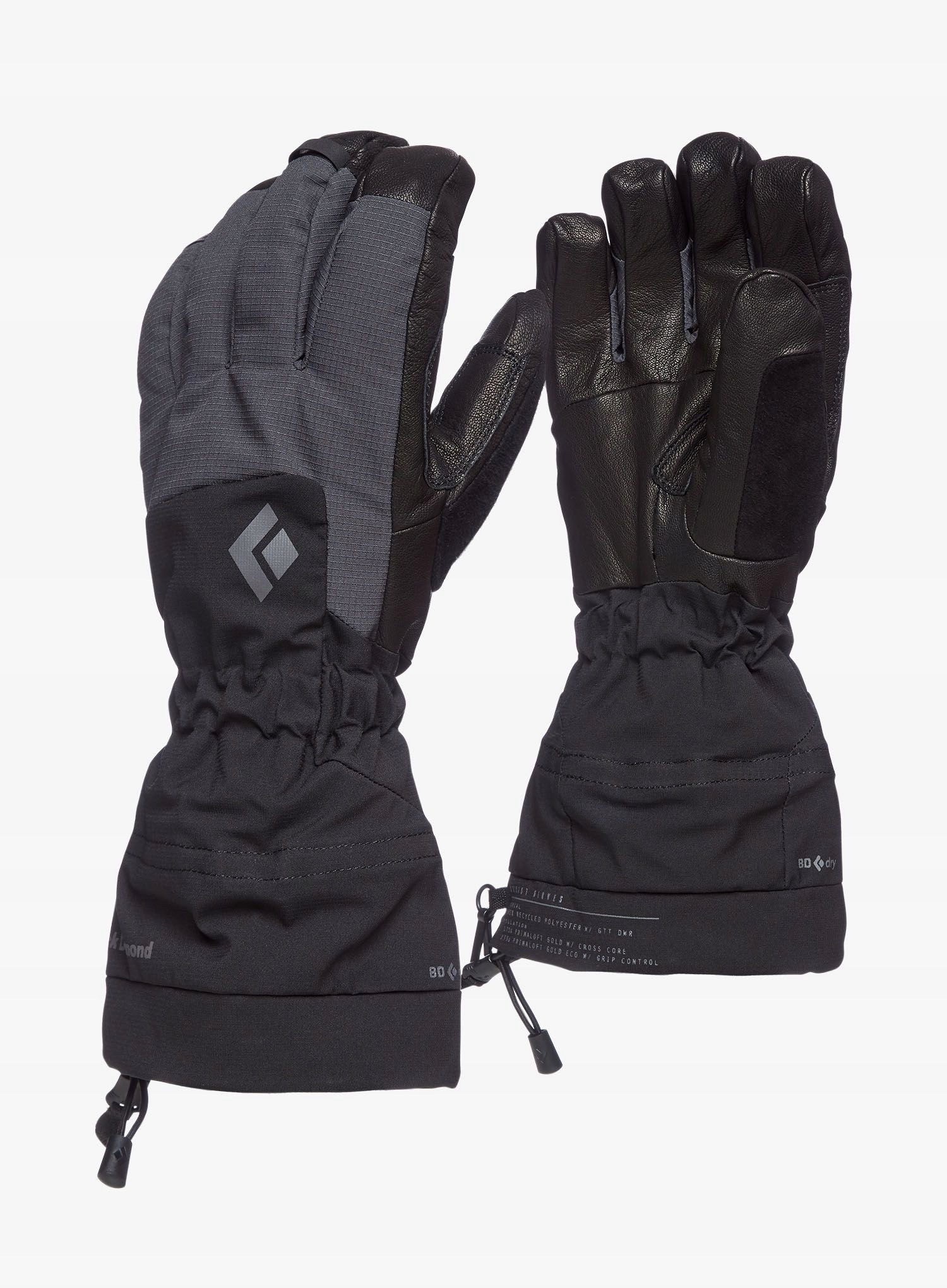 Rękawice w góry Black Diamond Soloist Gloves black M