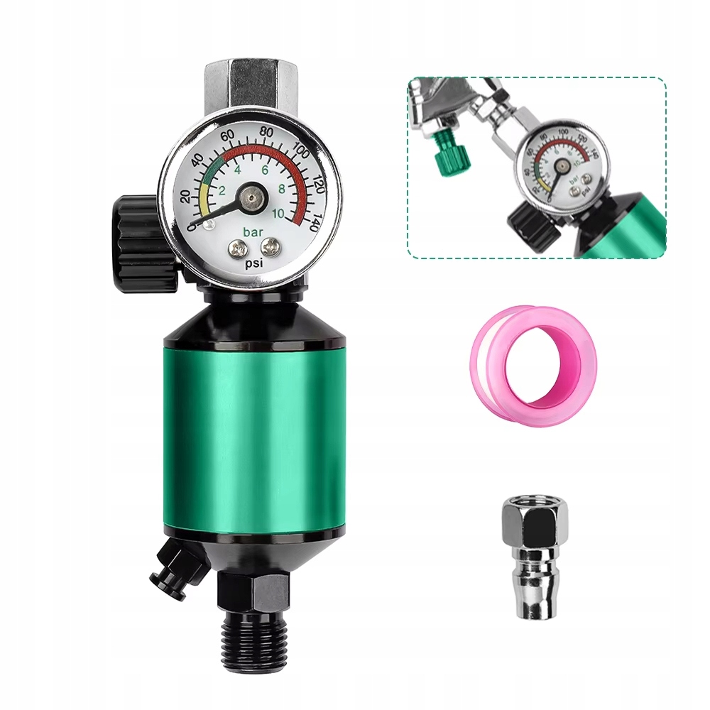 Regulace Tlaku S Manometrem Pro Lakovací Pistole G1/4