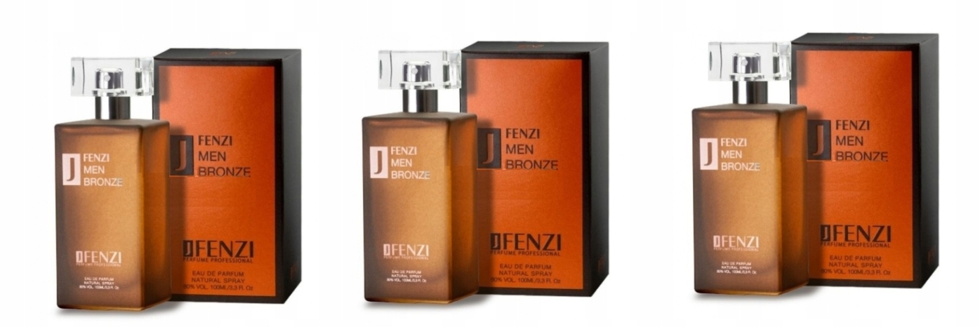 JFenzi Men Bronze 3x100 ml parfémovaná voda