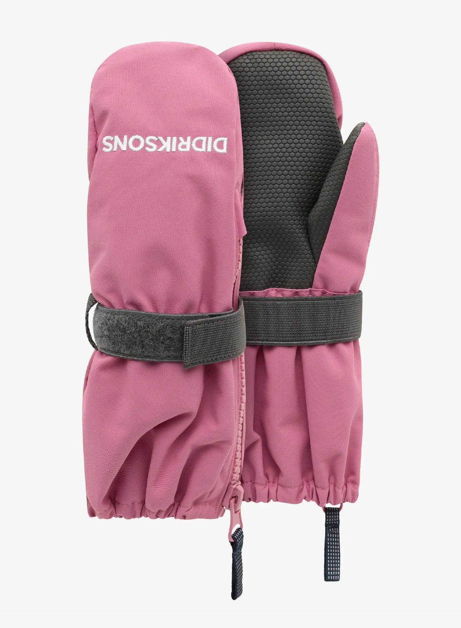 Rękawiczki dziecięce Didriksons Biggles Zip Mitten 9 heather pink 0/2