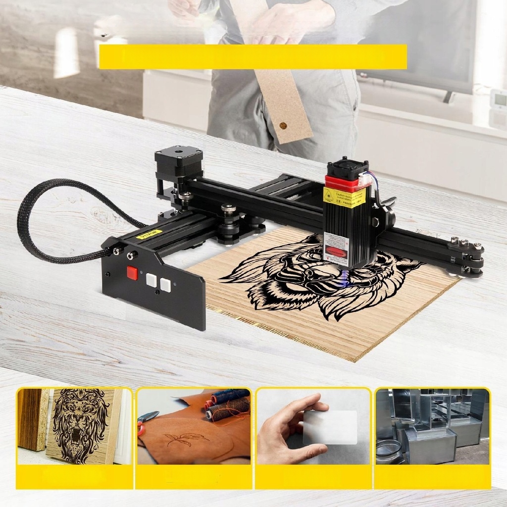 Grawer laserowy maszyna tnąca laserem 4,5 W 190 x 170 mm Kod producenta Grawer laserowy 190 x 170 mm