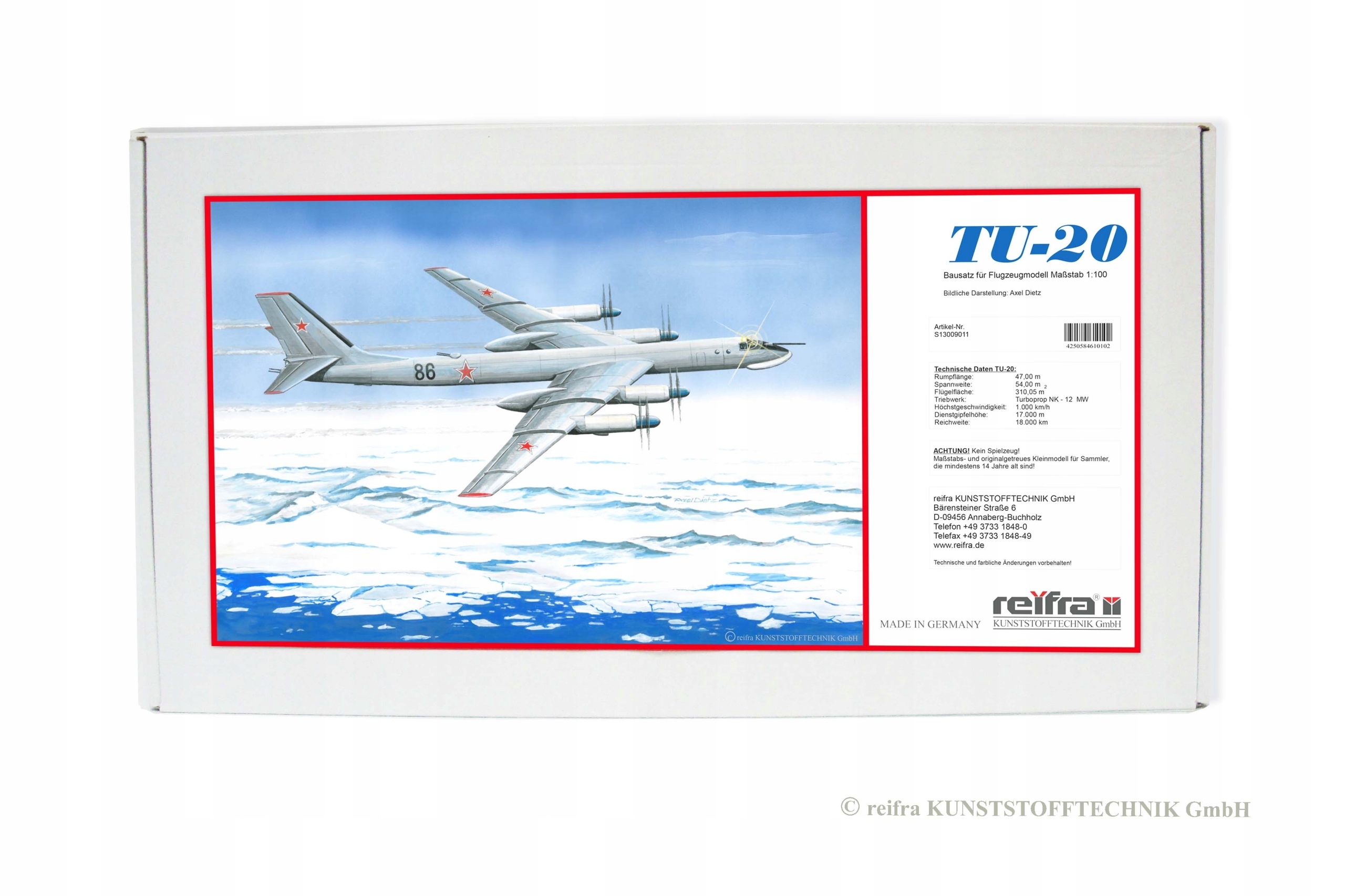 Tupolev Tu-20 Tu-95 Reifra (ex Veb Plasticart)