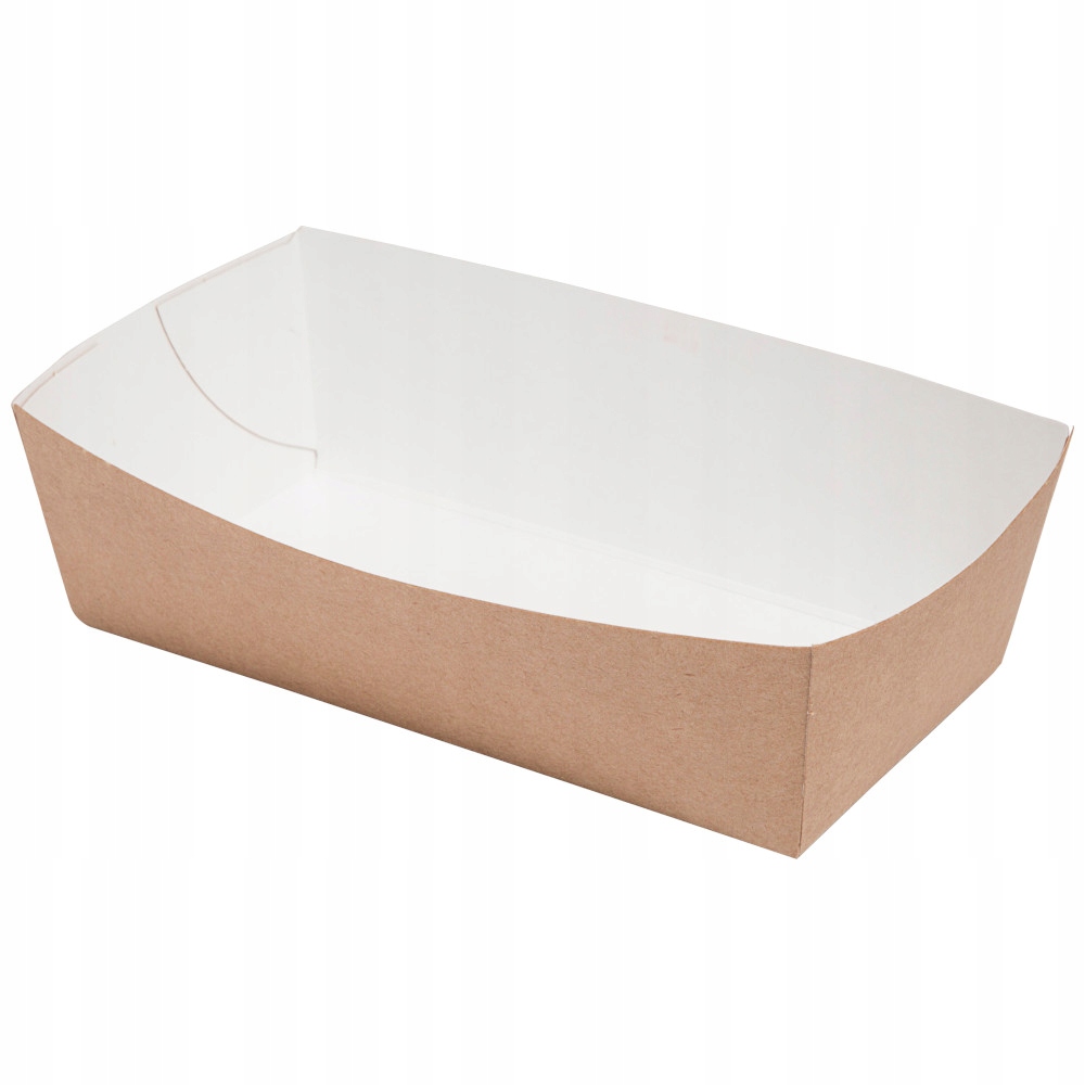 

Tacki papierowe kraft głębokie 140x70x45mm 100szt