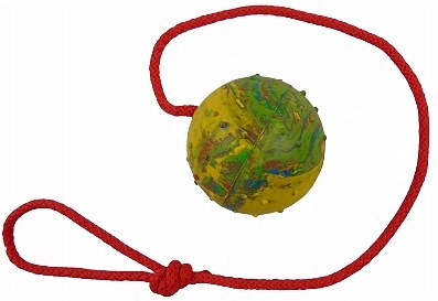 

Duża XL Mocna Piłka dla psa Ø8cm zabawka lana