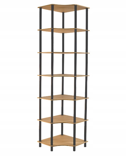 

Regał Narożny Dedal-7W 210x56x56 regały półki Gr