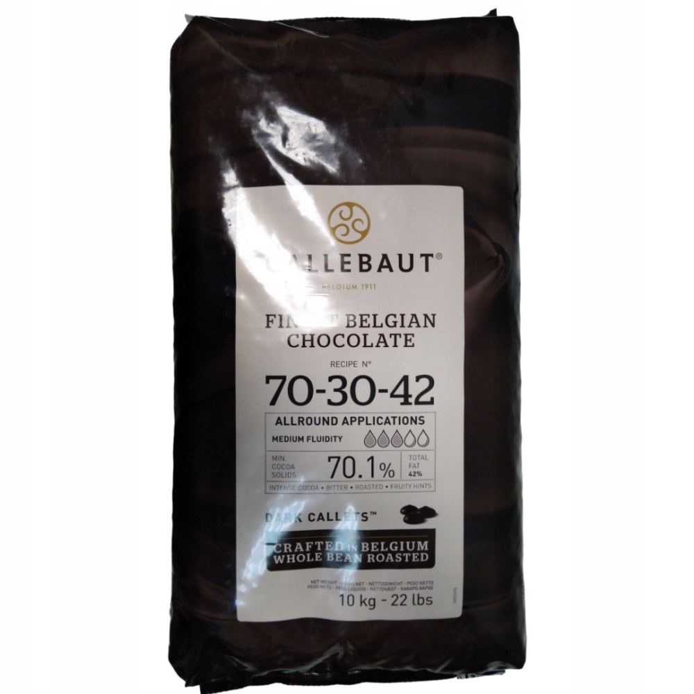 Czekolada gorzka Callebaut 10 kg