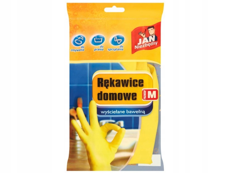

Rękawiczki lateksowe Jan Niezbędny 320331585 (M)