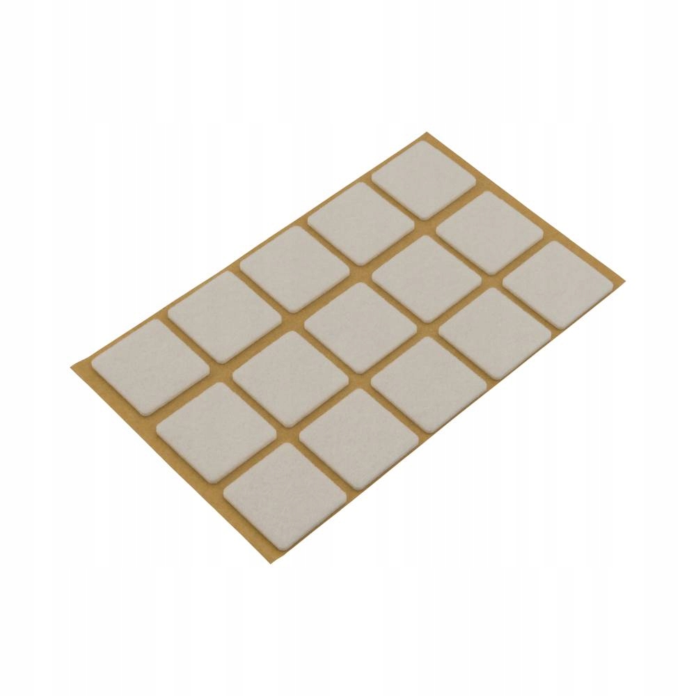 

Podkładka filcowa, filc kw. 28x28mm(15szt) Biały