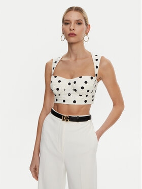 Dolce Gabbana Top Damskie biały F7AA7T Fsfnm