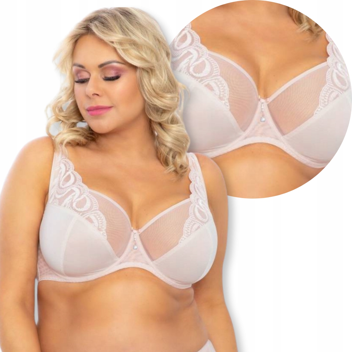 Polovyztužená podprsenka na léto Biggi Roxi 100E