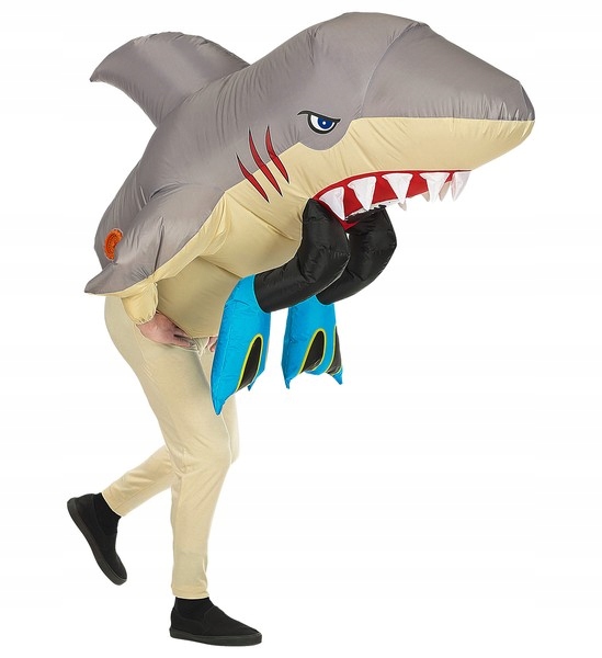 Kostým Nafukovací Žralok Útok Žraloka univerzální
