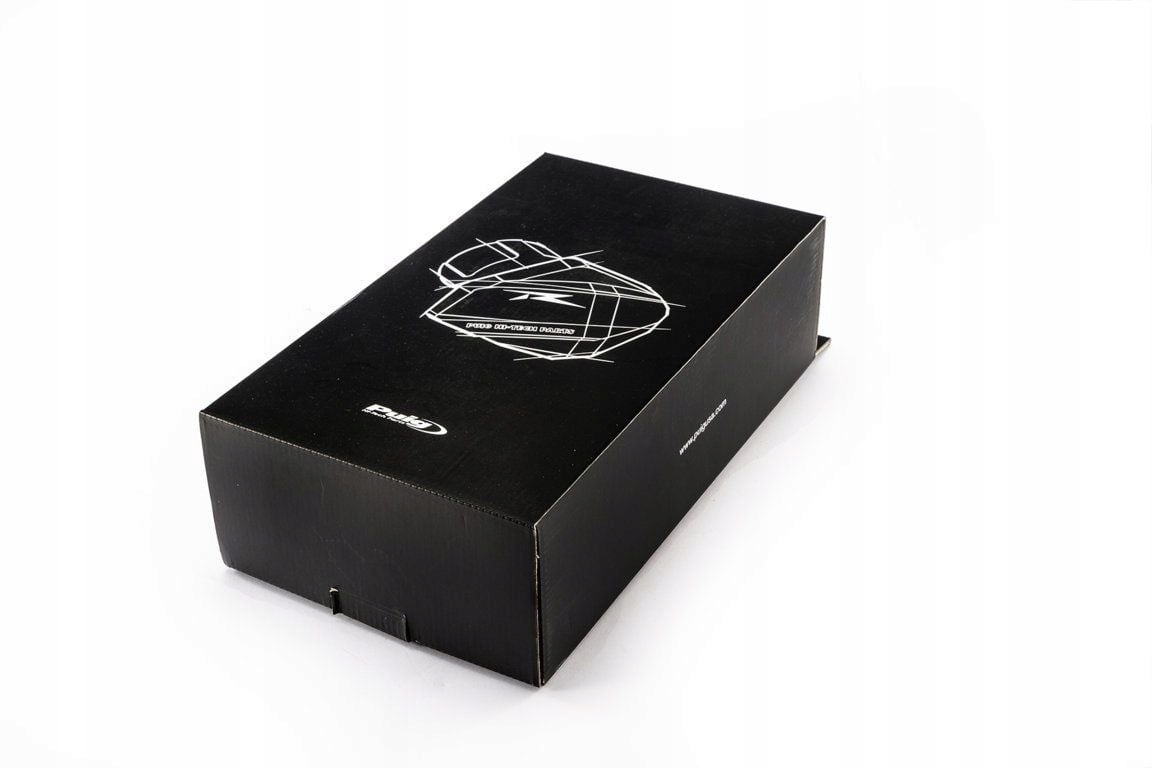 Pádové protektory rámu Puig R12 9654N čierny so šedou gumou 9654N