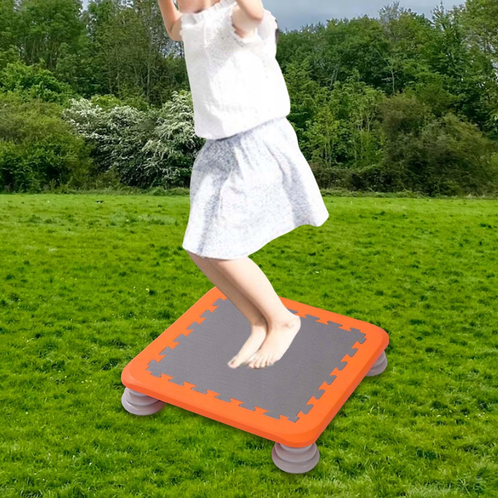 Mini Kids Trampoline Workout Toy Jumping Stable