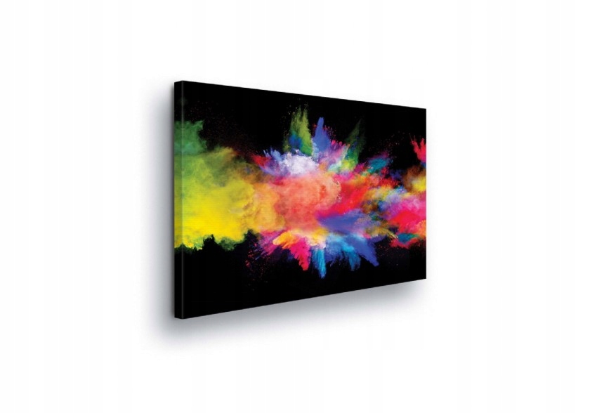 Obraz 80x60 Výbuch barev dynamika Holi prášek abstrakce energie