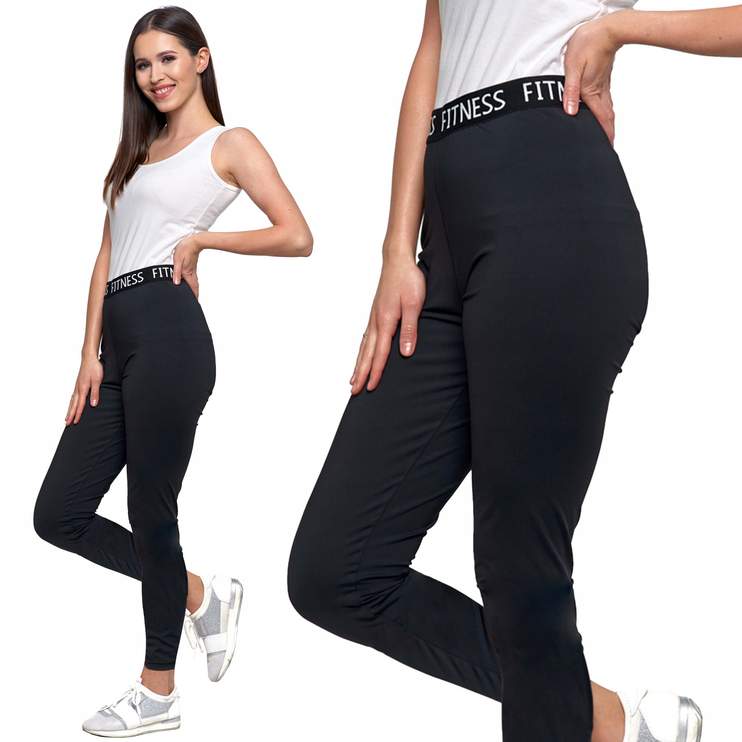 

Moraj Legginsy Sportowe z napisem 2500-003 2XL