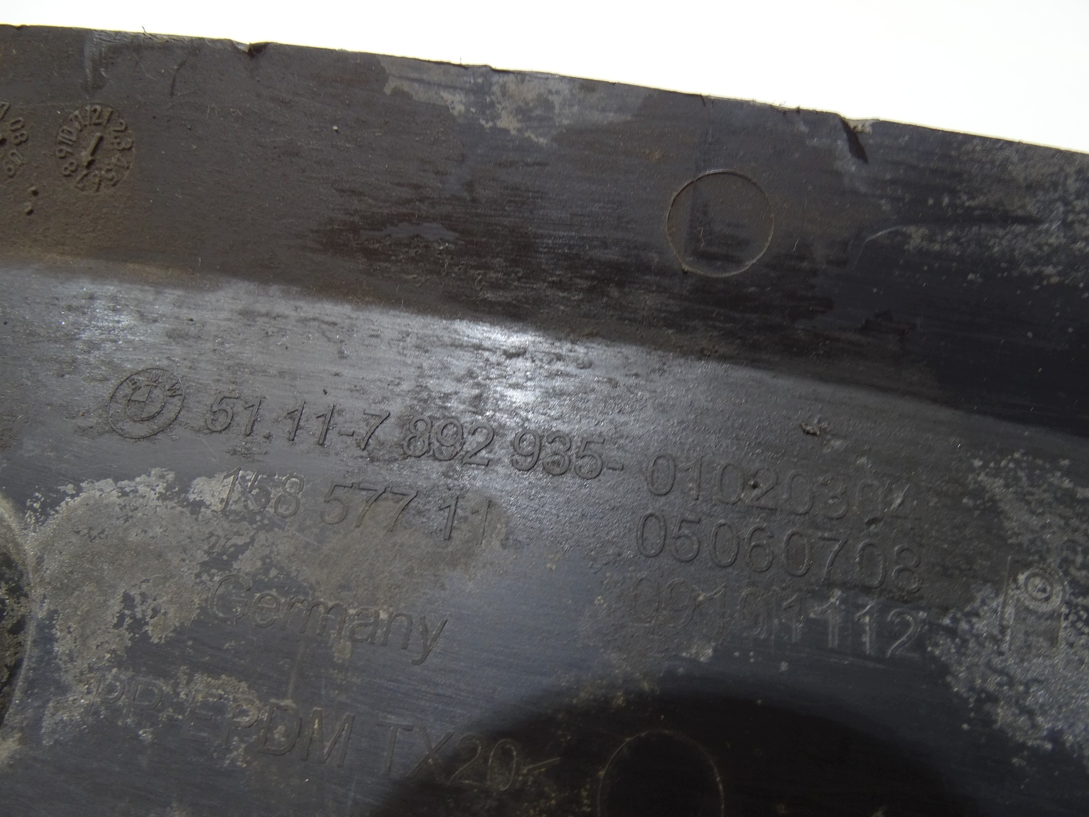 ADAPTER kryty DOLNEJ MOTORU BMW E90 M PAKIET 7892935