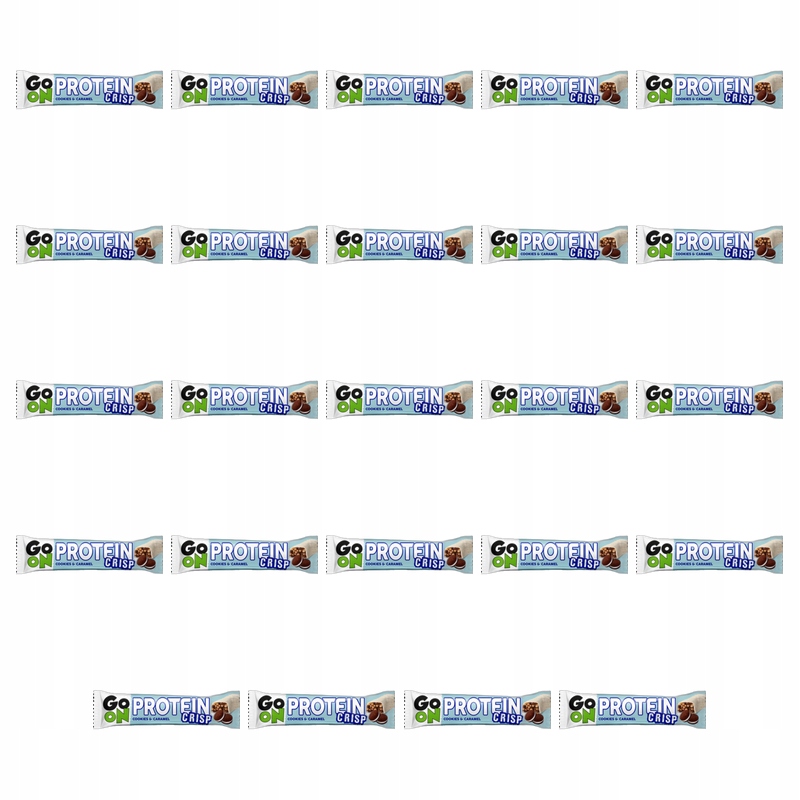Go On Proteinová Tyčinka Crisp Sušenky-Karamel 50 g X24