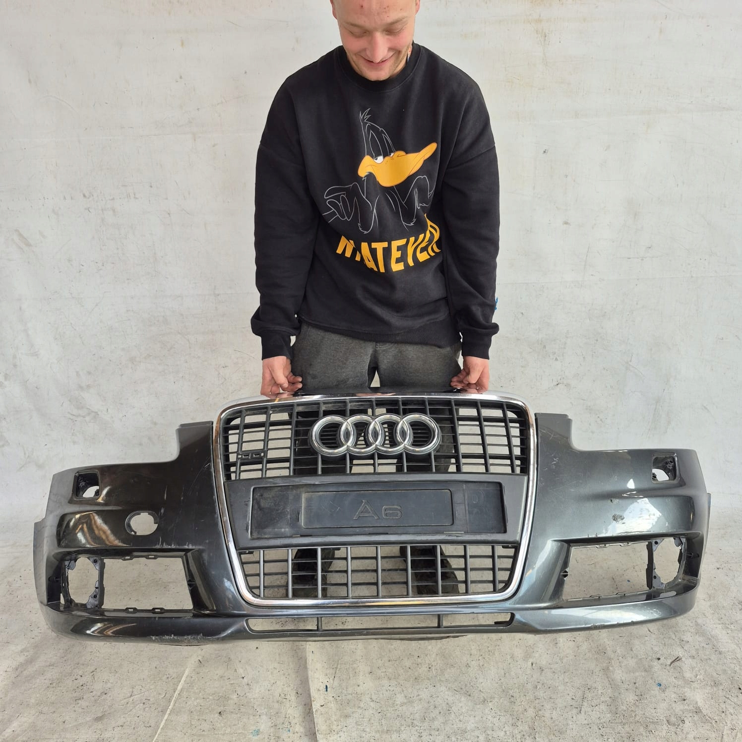 AUDI A6 C6 S-LINE 04-08 bumper front front SPR