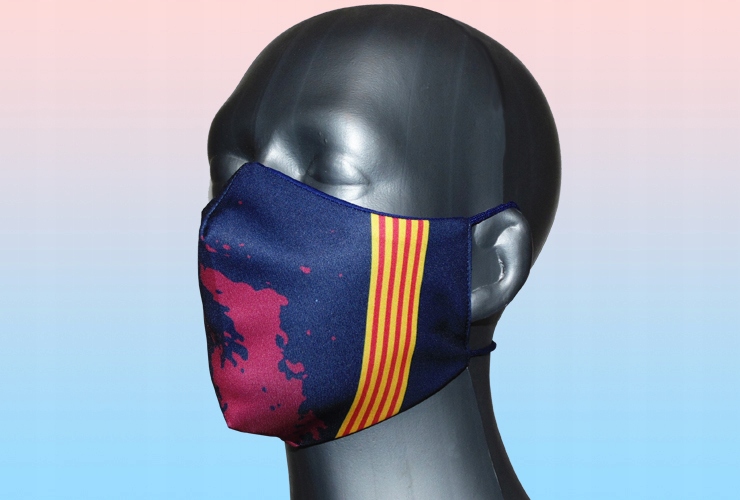 MASECZKA MASKA FC BARCELONA DLA DOROSŁYCH 50 PRAŃ Rodzaj inny