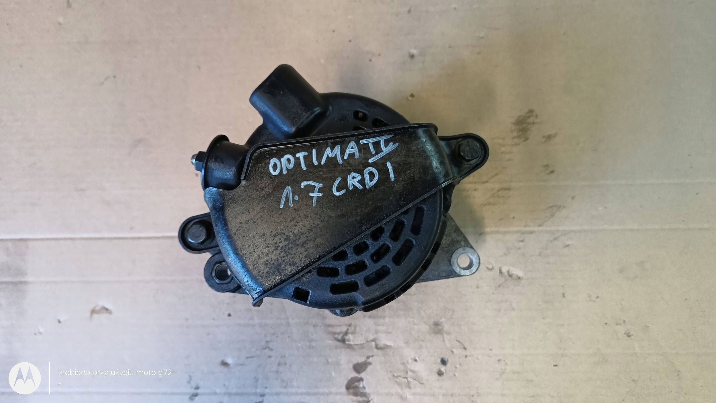KIA OPTIMA IV 18R ALTERNATOR 1.7CRDI 37300-2A910