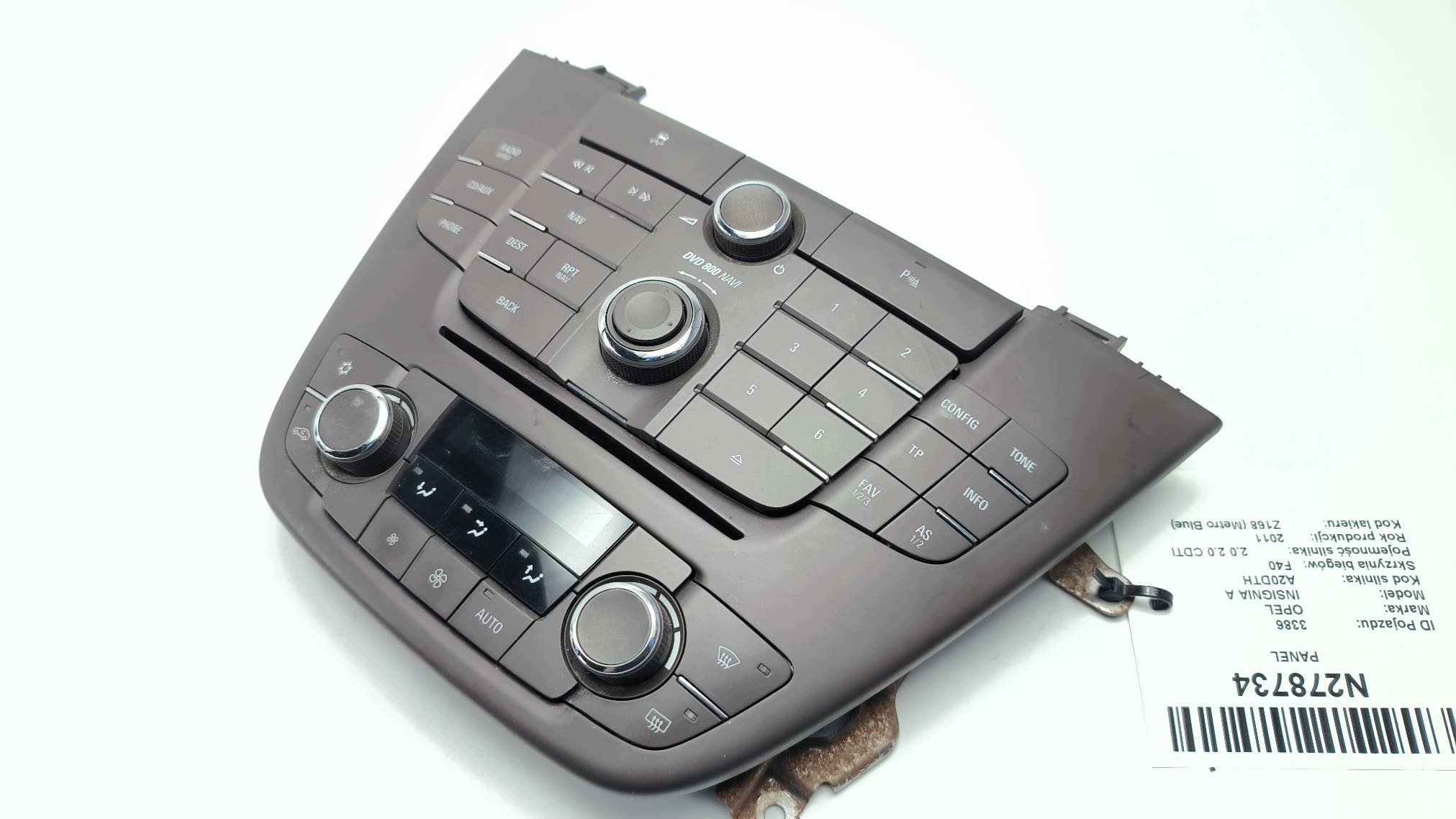 PANEL 13277865 OPEL INSIGNIA A