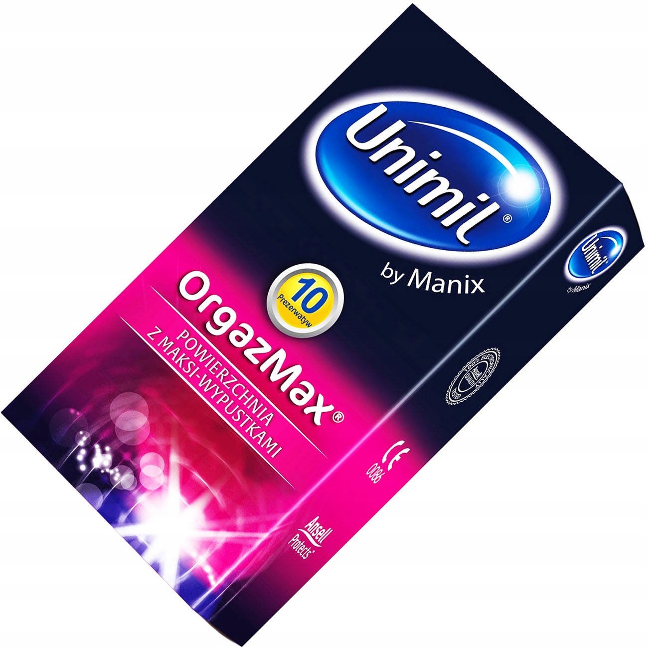 

Unimil Orgazmax Z Maksi-wypustkami Folia 10