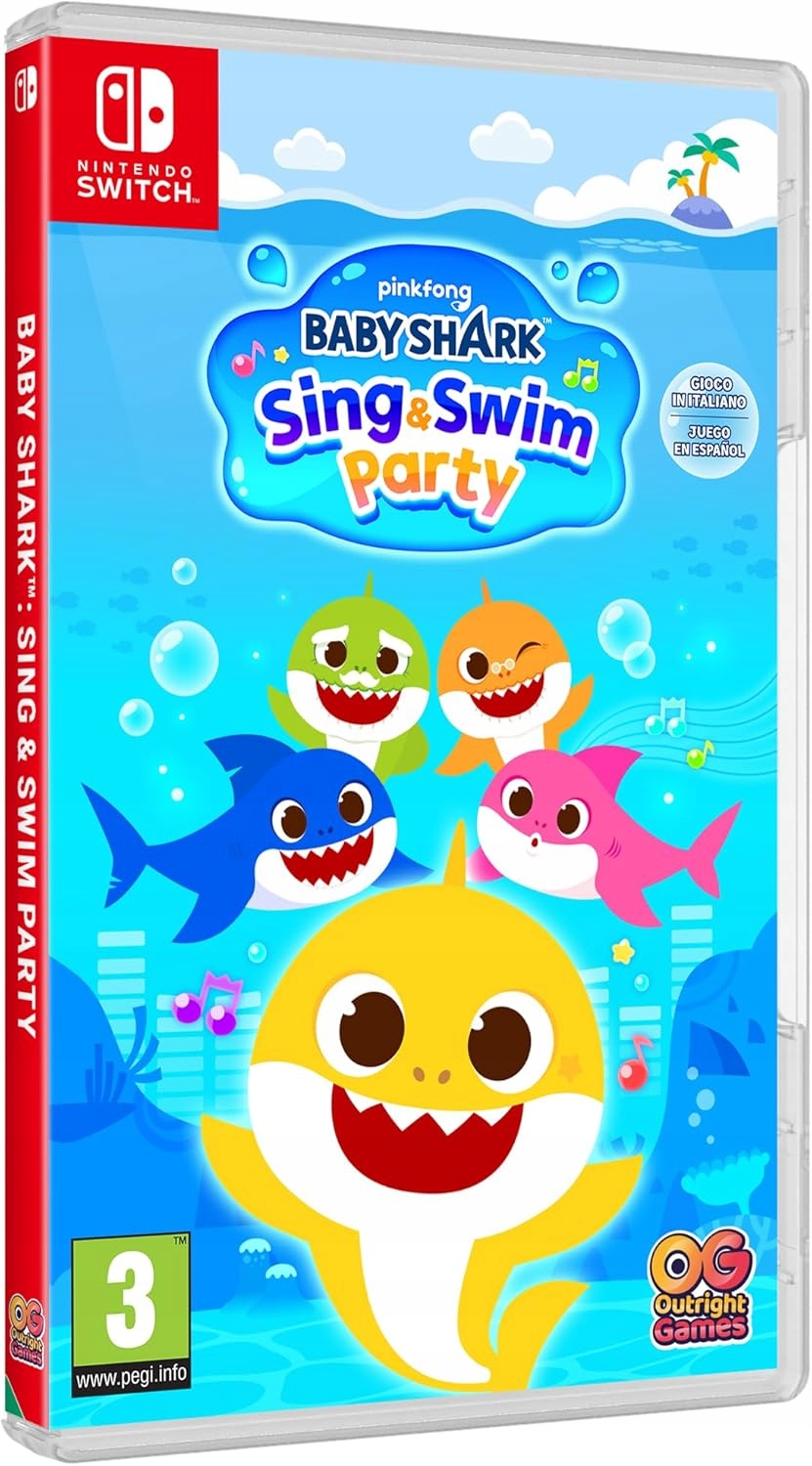 Baby Shark Sing And Swim Party Nintendo Switch gra muzyczna dla dzieci Pl