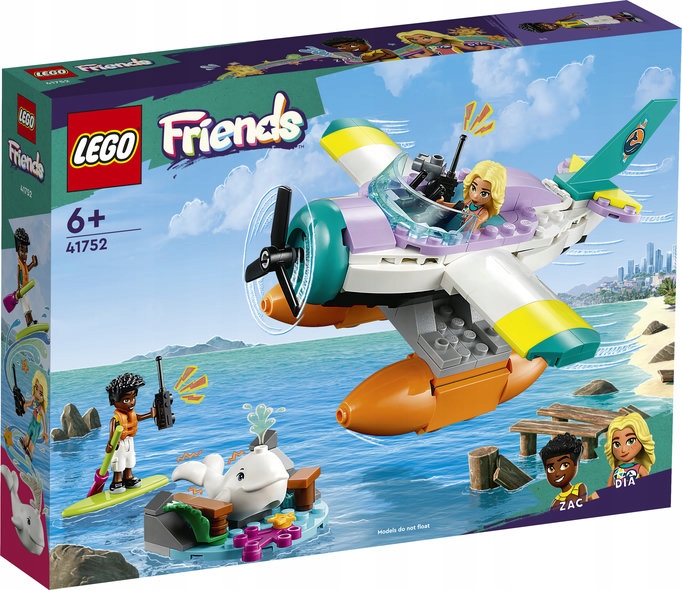 

Lego Friends 41752 Hydroplan Ratowniczy