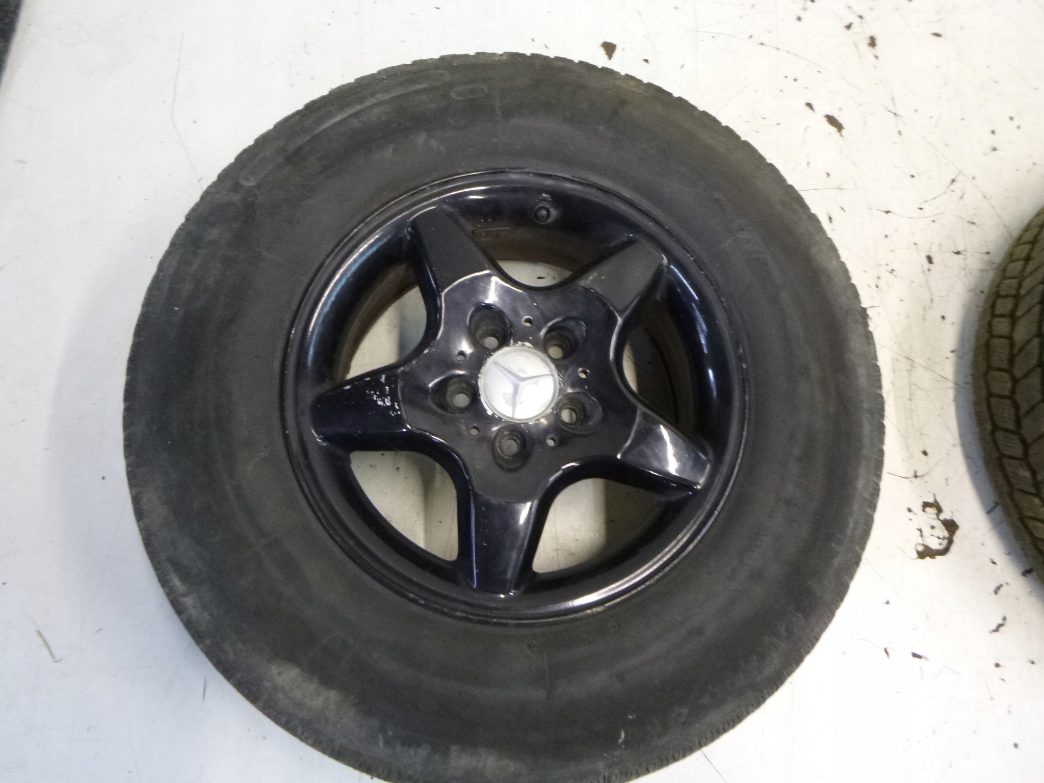discs aluminium + tyres Mercedes ML W163 16