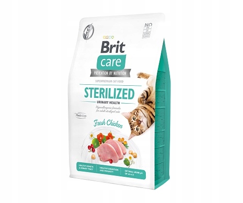 Brit Care Cat Grain Free Sterilised Urinary Health Karma Dla Kota 7kg