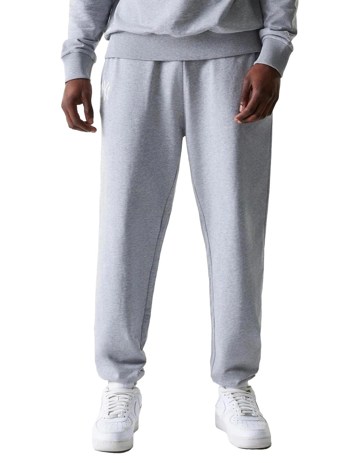 Pánské tepláky New Era joggery Ny New York yankees mlb šedé