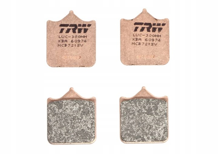 MCB721SV - ГАЛЬМІВНІ КОЛОДКИ TRW TRIUMPH 1050 SPEED TRIPLE