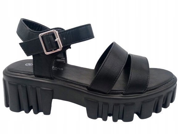 

Sandały Damskie Lekkie Buty Platforma Grube Spody