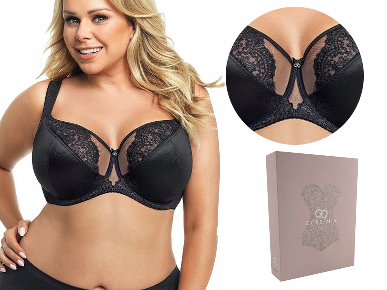 

Biustonosz soft Gorsenia K628 Milano, Czarny, 75D